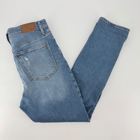 Madewell Denim - Madewell The Perfect Vintage Jean Women 28 Distressed High Rise Straight Blue‎